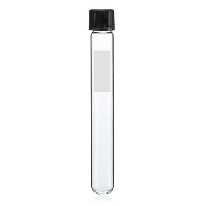 30ml Glass Test Tubes. 20x150mm With Screw Cap