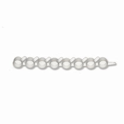 1.1ml 8 Strip Closures. For Sample Library Tubes. Suits TN0946 Series